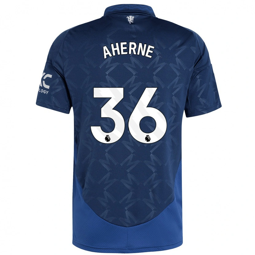 Danxen Mann Alyssa Aherne #36 Indigo Bortetrøye Drakt Trøye 2024/25 Skjorter T-Skjorte