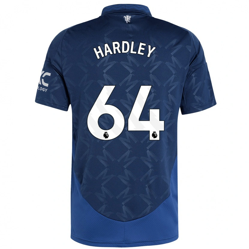 Danxen Mann Bjorn Hardley #64 Indigo Bortetrøye Drakt Trøye 2024/25 Skjorter T-Skjorte