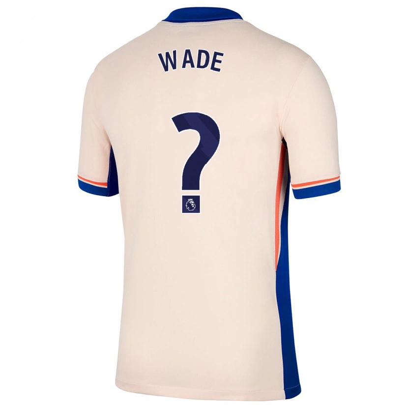 Danxen Mann Shaun Wade #0 Lys Beige Bortetrøye Drakt Trøye 2024/25 Skjorter T-Skjorte