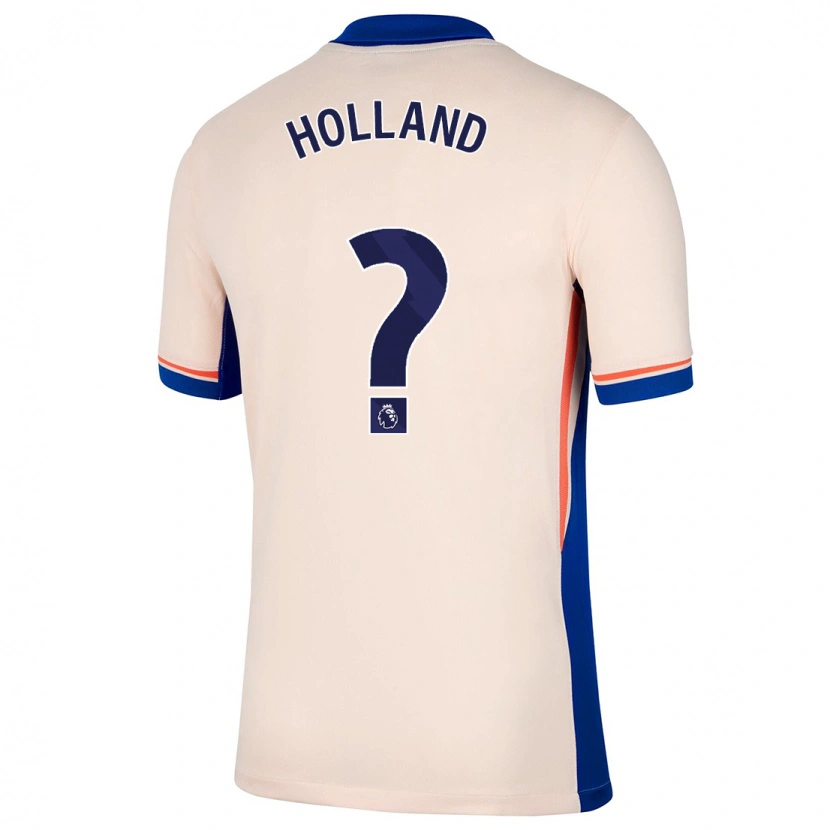 Danxen Mann Charlie Holland #0 Lys Beige Bortetrøye Drakt Trøye 2024/25 Skjorter T-Skjorte