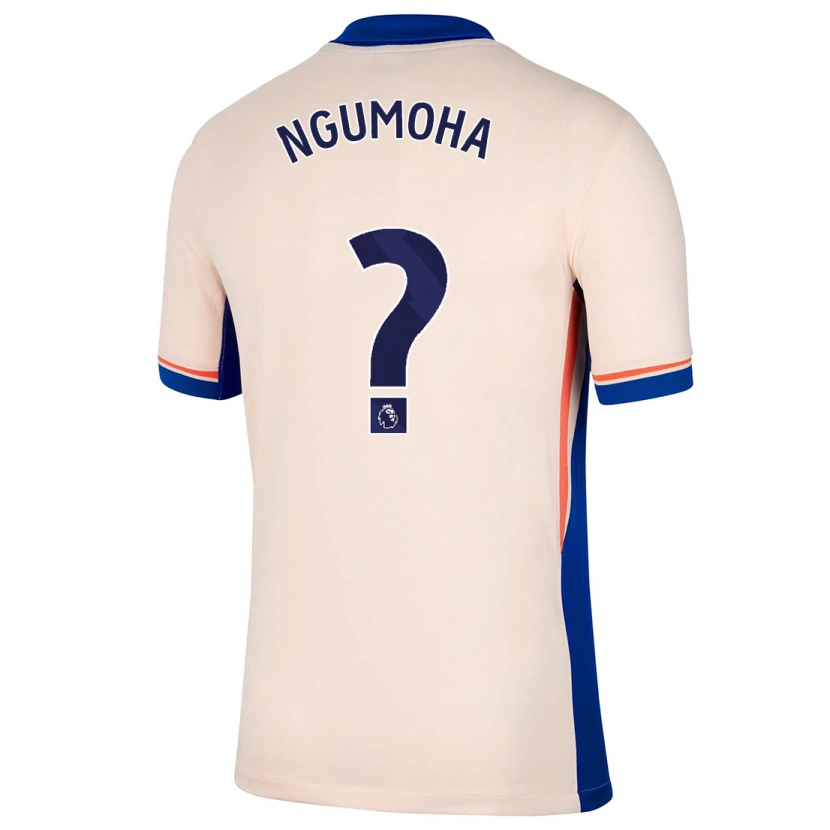 Danxen Mann Rio Ngumoha #0 Lys Beige Bortetrøye Drakt Trøye 2024/25 Skjorter T-Skjorte