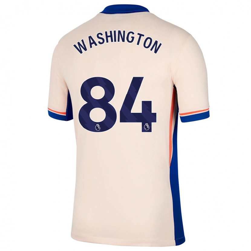 Danxen Mann Marcell Washington #84 Lys Beige Bortetrøye Drakt Trøye 2024/25 Skjorter T-Skjorte