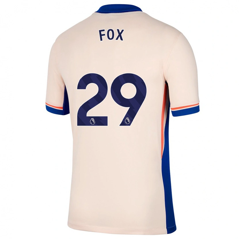 Danxen Mann Jorja Fox #29 Lys Beige Bortetrøye Drakt Trøye 2024/25 Skjorter T-Skjorte