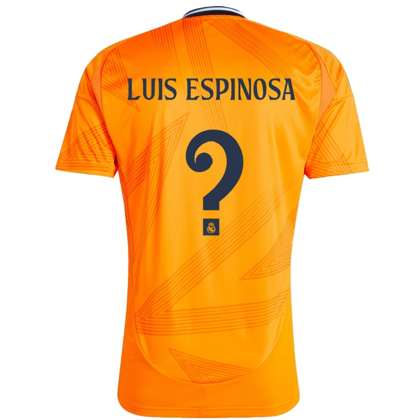 Danxen Mann José Luis Espinosa #0 Oransje Bortetrøye Drakt Trøye 2024/25 Skjorter T-Skjorte