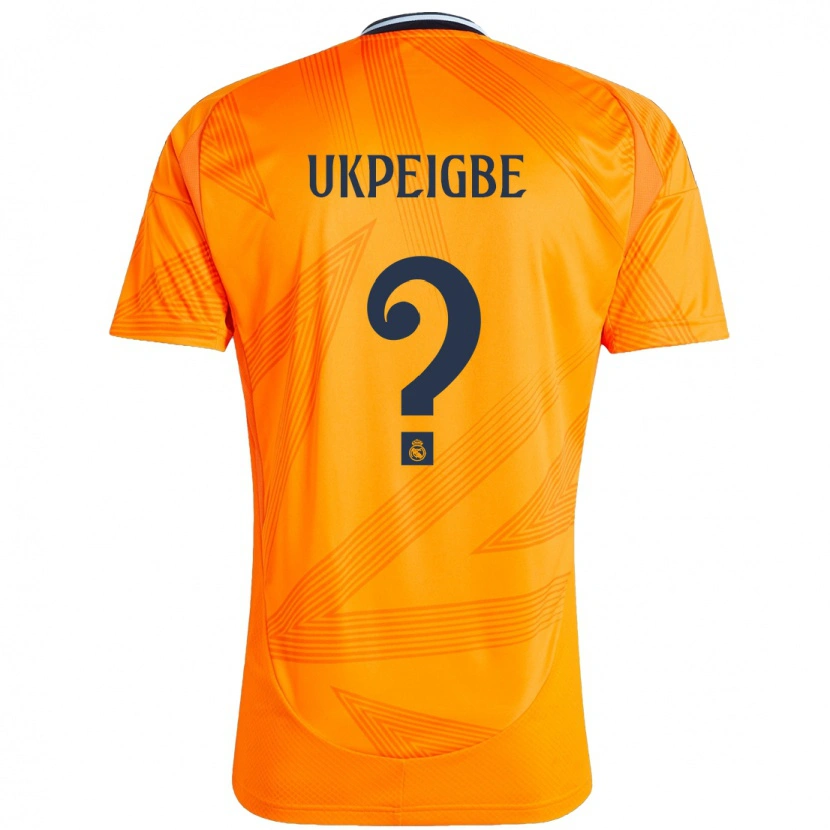 Danxen Mann Melvin Ukpeigbe #0 Oransje Bortetrøye Drakt Trøye 2024/25 Skjorter T-Skjorte