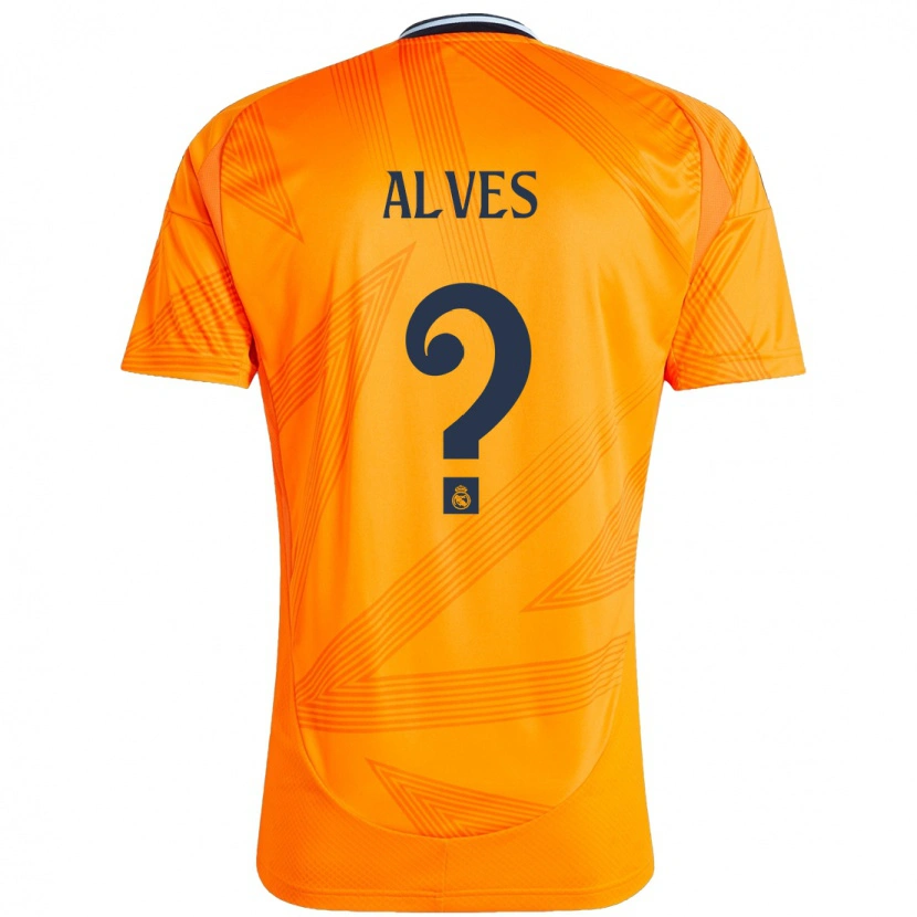 Danxen Mann Enzo Alves #0 Oransje Bortetrøye Drakt Trøye 2024/25 Skjorter T-Skjorte