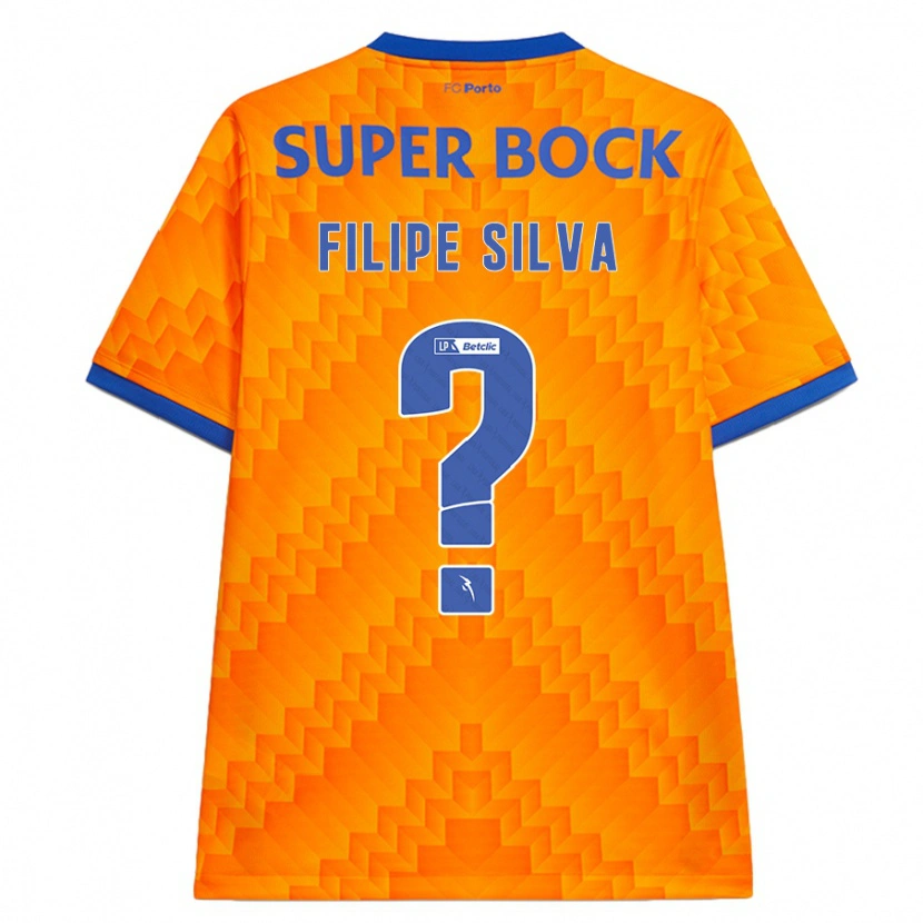 Danxen Mann Filipe Silva #0 Oransje Bortetrøye Drakt Trøye 2024/25 Skjorter T-Skjorte