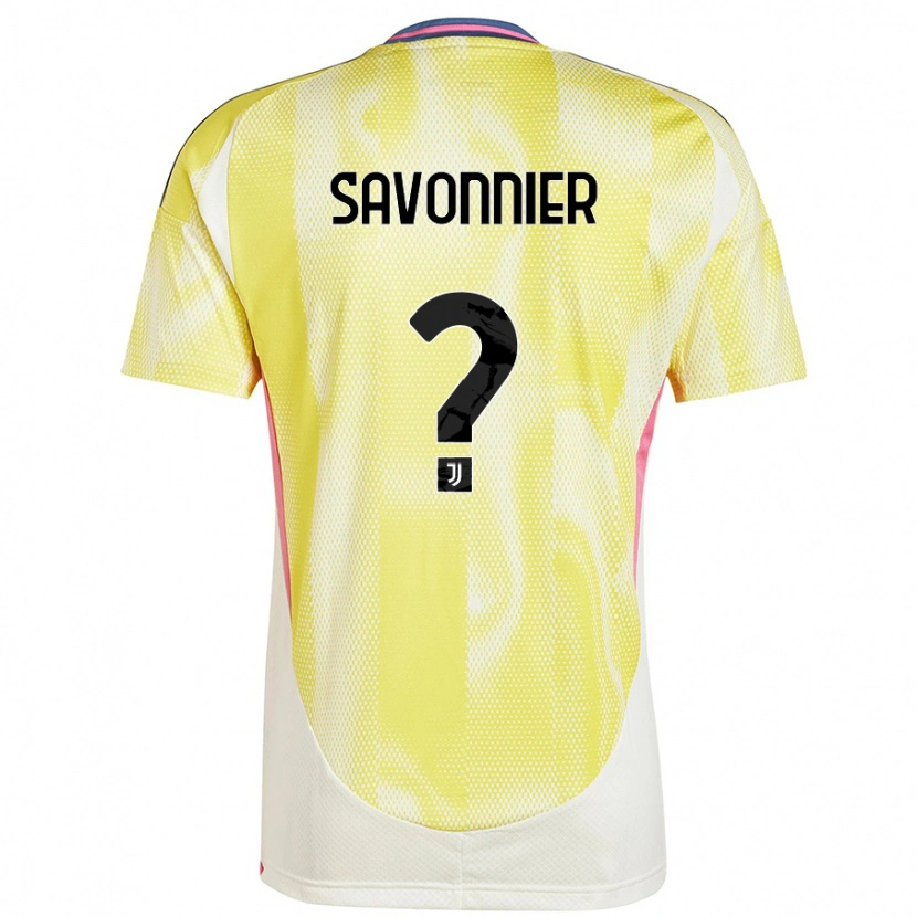Danxen Mann Nelson Savonnier #0 Solgul Bortetrøye Drakt Trøye 2024/25 Skjorter T-Skjorte