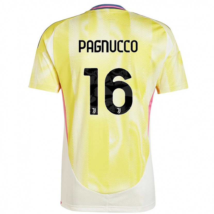 Danxen Mann Filippo Pagnucco #16 Solgul Bortetrøye Drakt Trøye 2024/25 Skjorter T-Skjorte