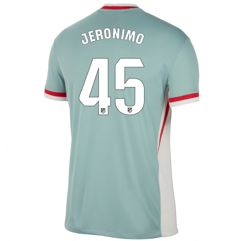 Danxen Mann Isaiah Jeronimo #45 Lys Beige Blå Bortetrøye Drakt Trøye 2024/25 Skjorter T-Skjorte