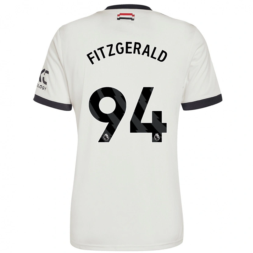 Danxen Mann Jayce Fitzgerald #94 Off White Tredje Sett Drakt Trøye 2024/25 Skjorter T-Skjorte