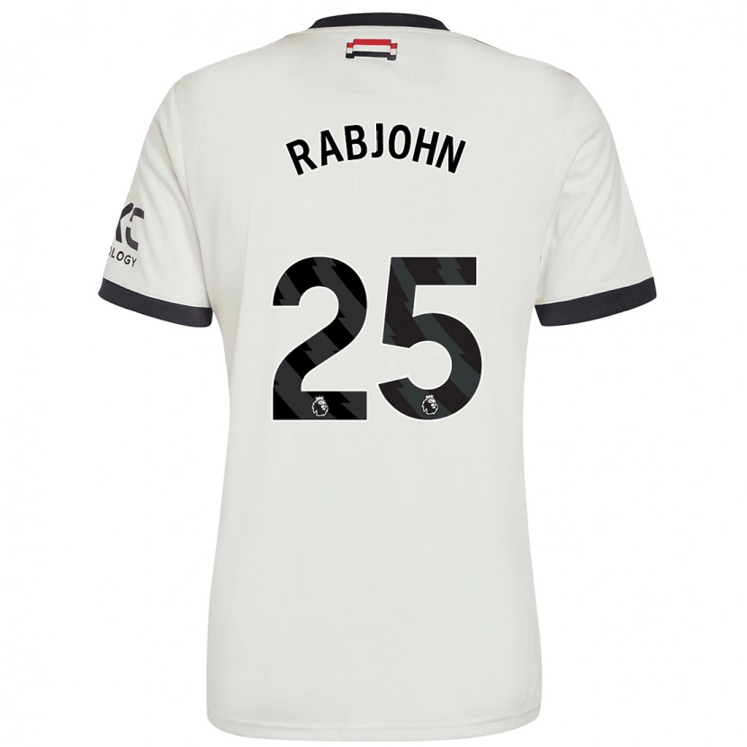 Danxen Mann Evie Rabjohn #25 Off White Tredje Sett Drakt Trøye 2024/25 Skjorter T-Skjorte