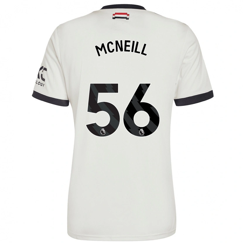 Danxen Mann Charlie Mcneill #56 Off White Tredje Sett Drakt Trøye 2024/25 Skjorter T-Skjorte