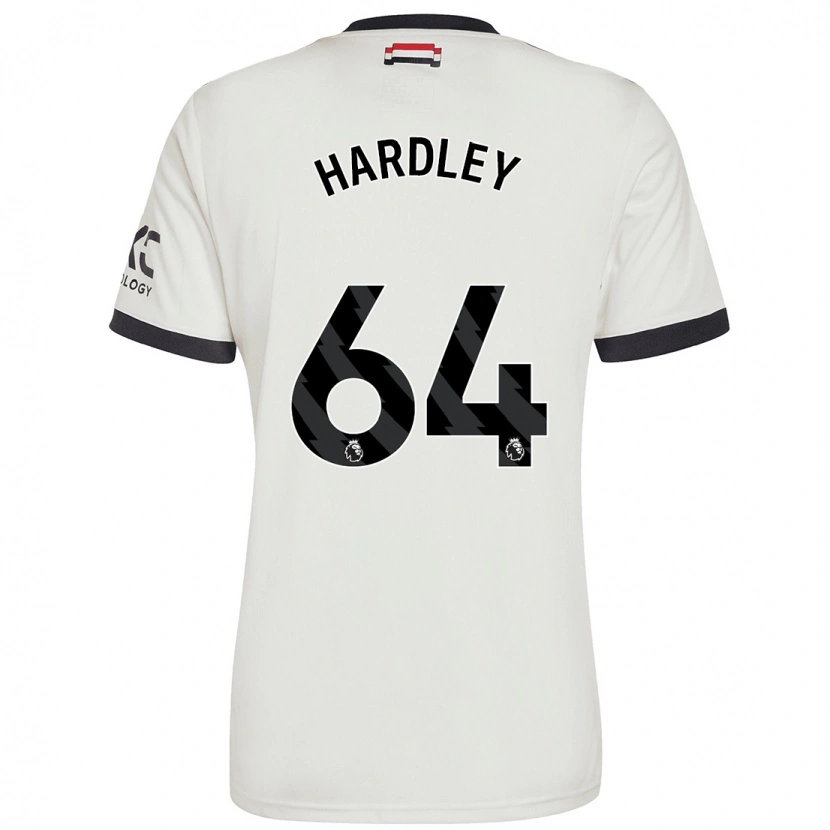 Danxen Mann Bjorn Hardley #64 Off White Tredje Sett Drakt Trøye 2024/25 Skjorter T-Skjorte