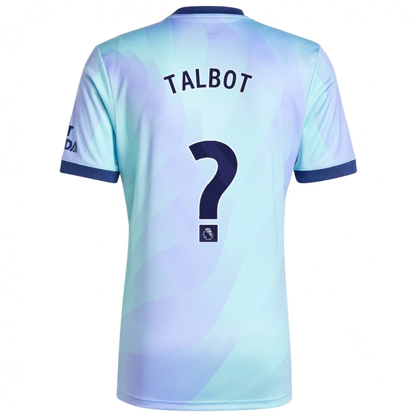 Danxen Mann Jack Talbot #0 Aqua Tredje Sett Drakt Trøye 2024/25 Skjorter T-Skjorte
