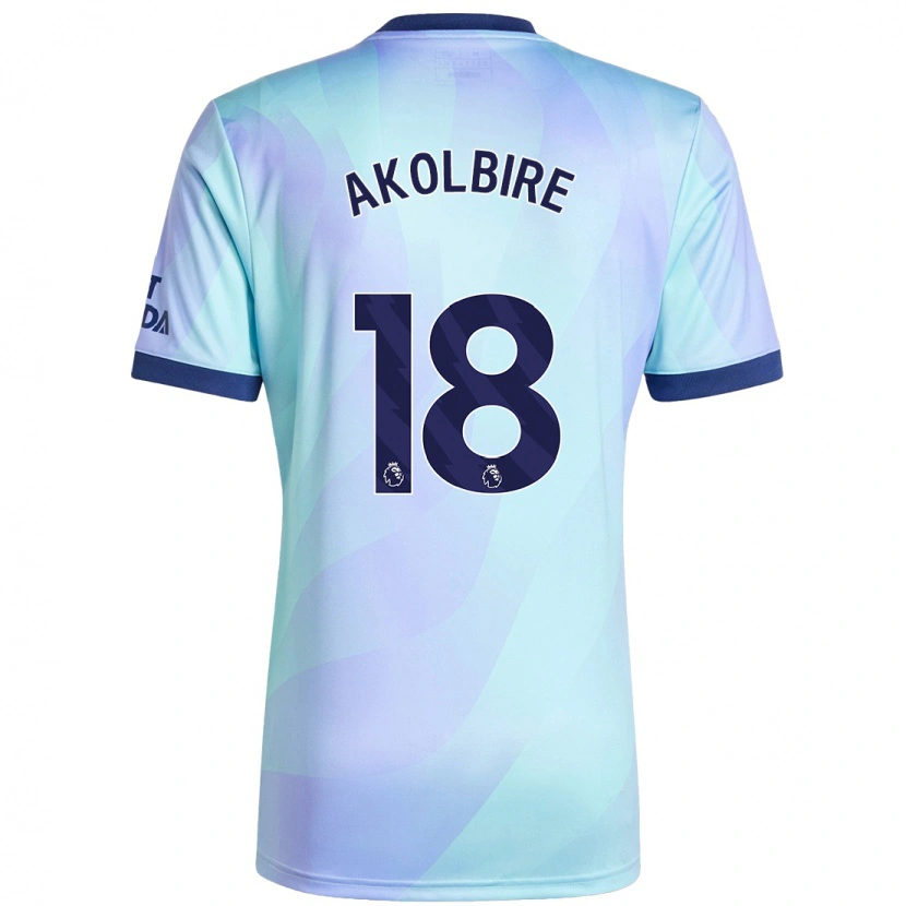 Danxen Mann Bless Akolbire #18 Aqua Tredje Sett Drakt Trøye 2024/25 Skjorter T-Skjorte