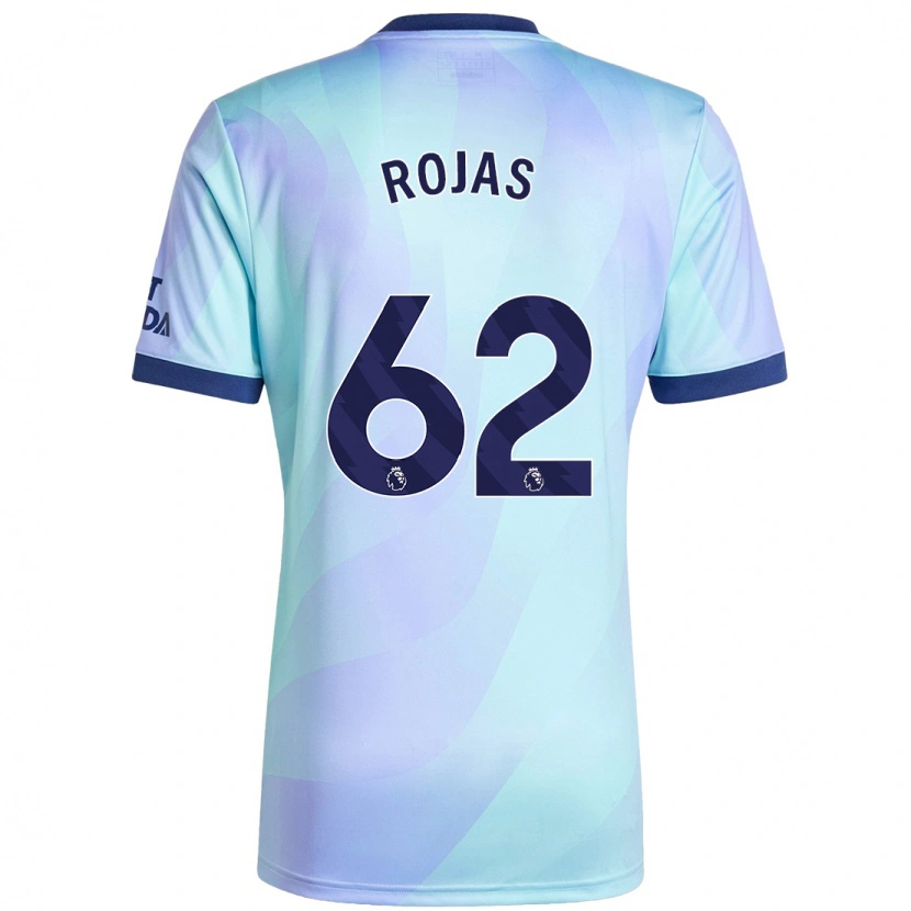 Danxen Mann Alexei Rojas #62 Aqua Tredje Sett Drakt Trøye 2024/25 Skjorter T-Skjorte
