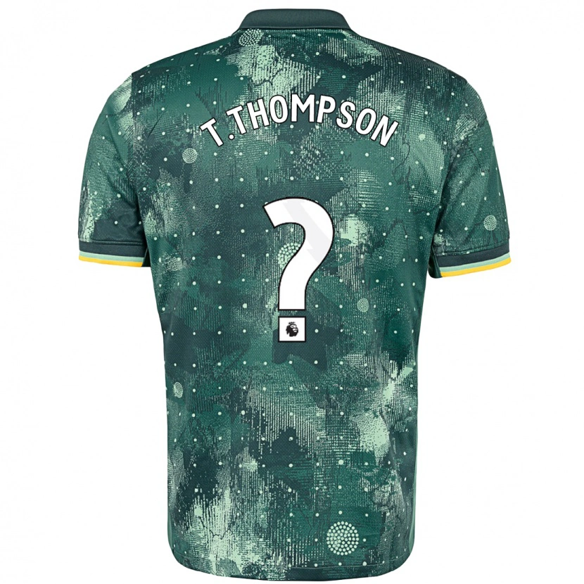 Danxen Mann Tynan Thompson #0 Mintgrønn Tredje Sett Drakt Trøye 2024/25 Skjorter T-Skjorte