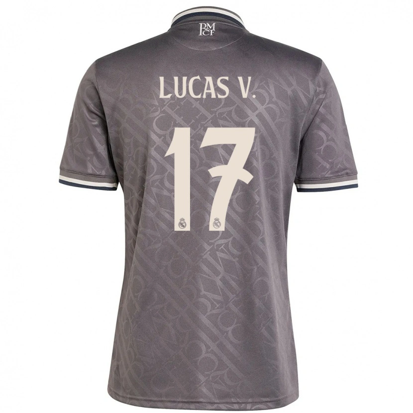 Danxen Mann Lucas Vázquez #17 Kull Tredje Sett Drakt Trøye 2024/25 Skjorter T-Skjorte