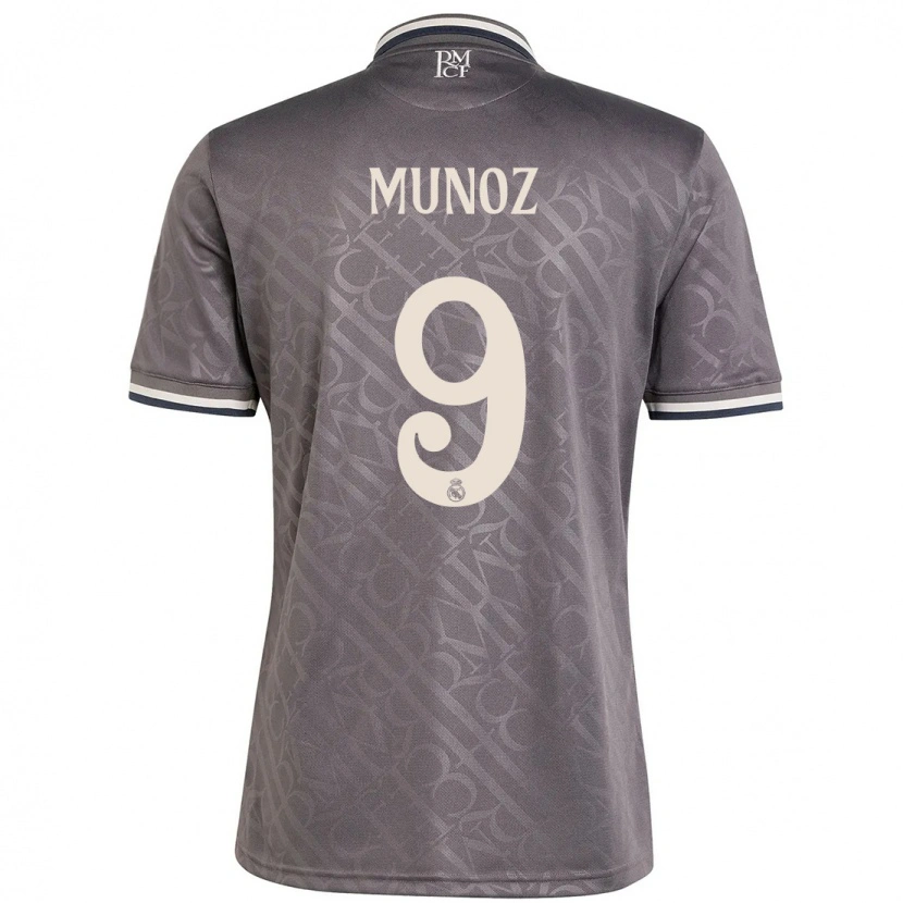 Danxen Mann Víctor Muñoz #9 Kull Tredje Sett Drakt Trøye 2024/25 Skjorter T-Skjorte