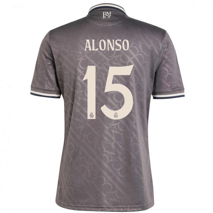 Danxen Mann Borja Alonso #15 Kull Tredje Sett Drakt Trøye 2024/25 Skjorter T-Skjorte