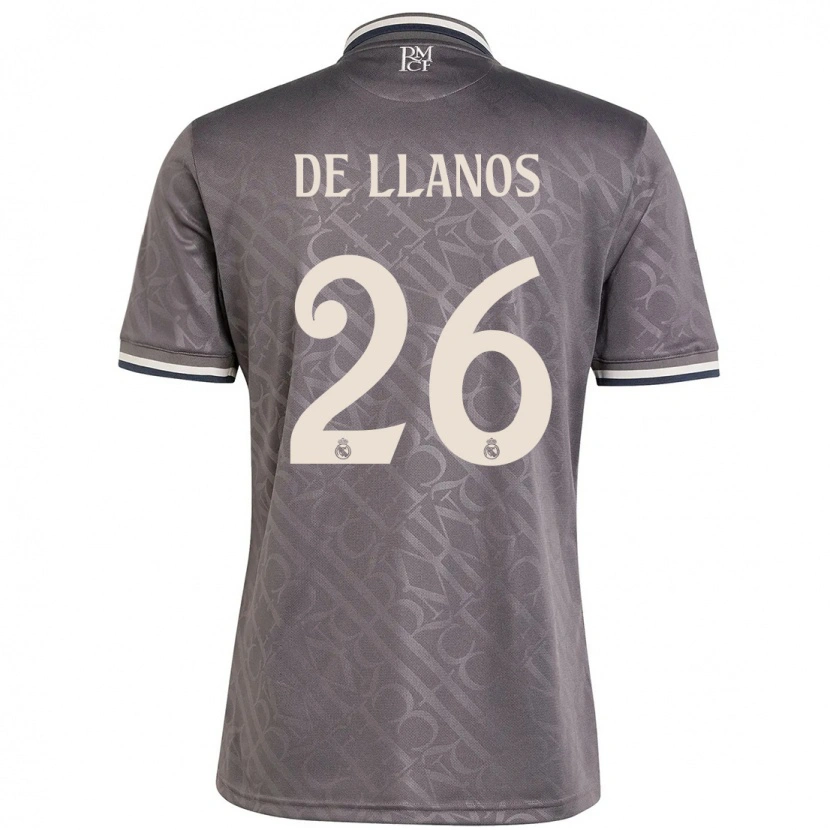 Danxen Mann Hugo De Llanos #26 Kull Tredje Sett Drakt Trøye 2024/25 Skjorter T-Skjorte