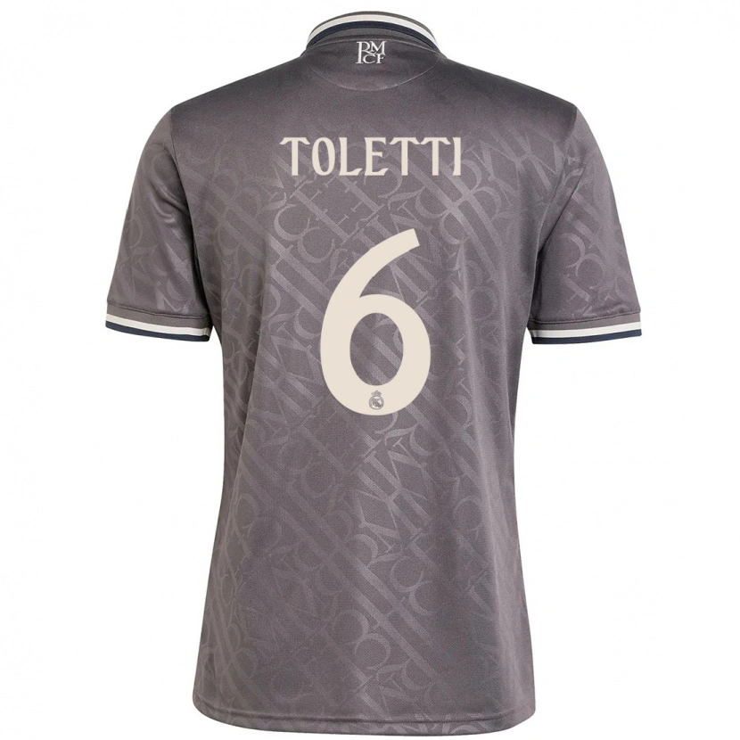 Danxen Mann Sandie Toletti #6 Kull Tredje Sett Drakt Trøye 2024/25 Skjorter T-Skjorte