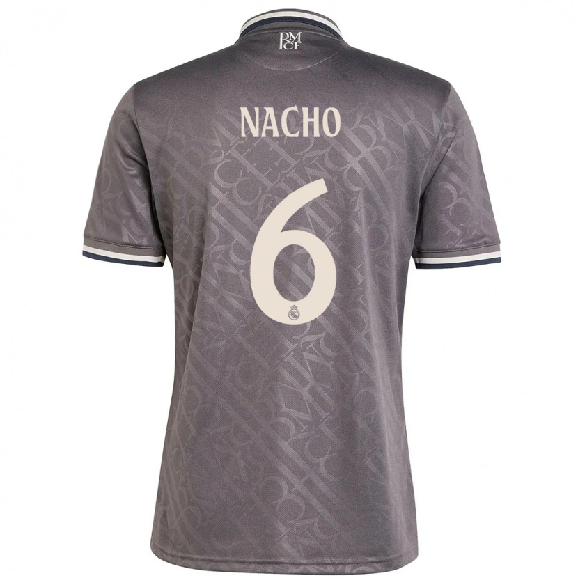 Danxen Mann Nacho Fernández #6 Kull Tredje Sett Drakt Trøye 2024/25 Skjorter T-Skjorte
