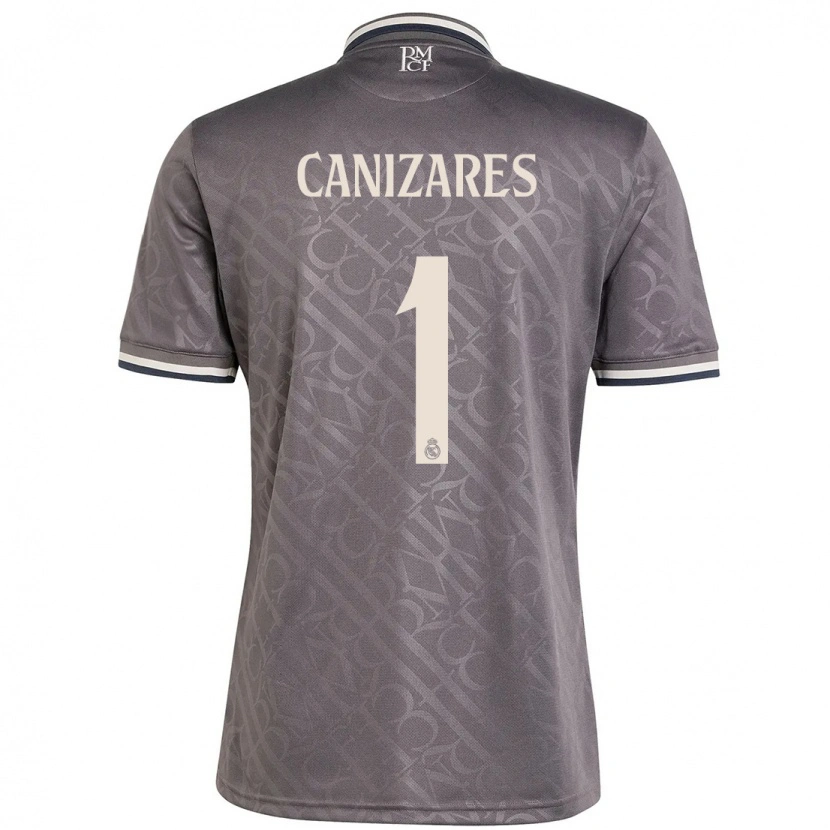 Danxen Mann Lucas Cañizares #1 Kull Tredje Sett Drakt Trøye 2024/25 Skjorter T-Skjorte