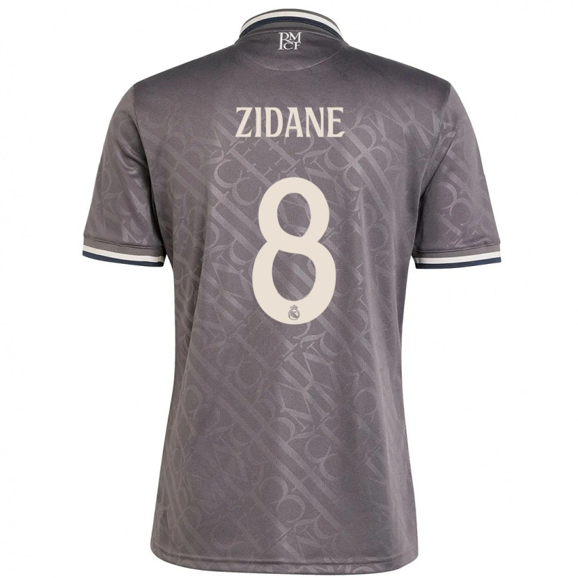 Danxen Mann Théo Zidane #8 Kull Tredje Sett Drakt Trøye 2024/25 Skjorter T-Skjorte