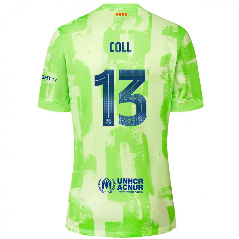 Danxen Mann Cata Coll #13 Lime Tredje Sett Drakt Trøye 2024/25 Skjorter T-Skjorte