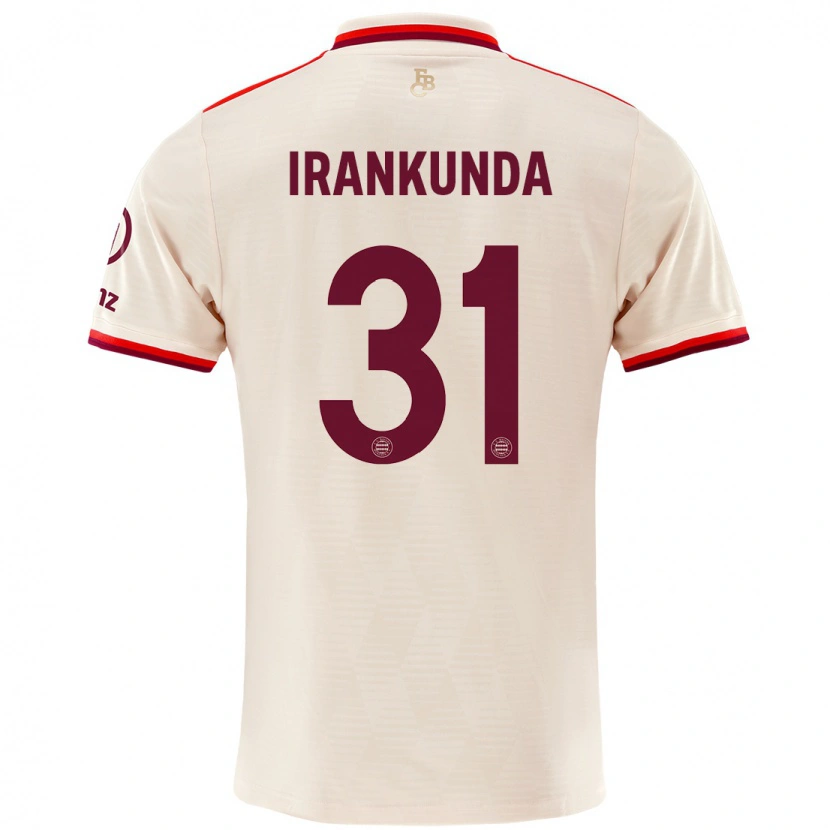 Danxen Mann Nestory Irankunda #31 Sengetøy Tredje Sett Drakt Trøye 2024/25 Skjorter T-Skjorte