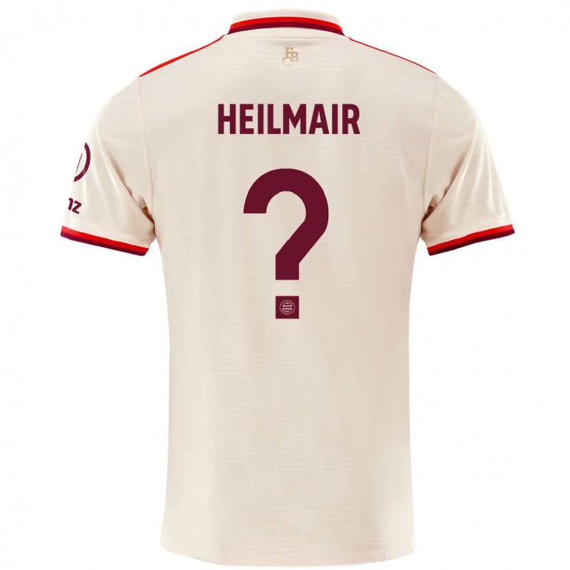 Danxen Mann Hannes Heilmair #0 Sengetøy Tredje Sett Drakt Trøye 2024/25 Skjorter T-Skjorte