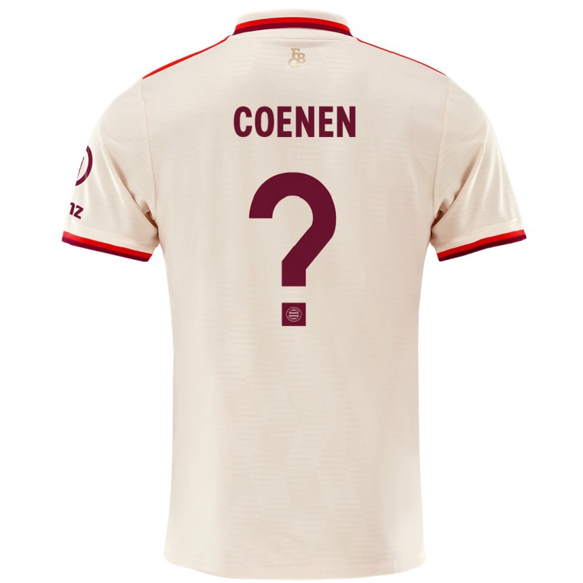Danxen Mann Alexander Coenen #0 Sengetøy Tredje Sett Drakt Trøye 2024/25 Skjorter T-Skjorte