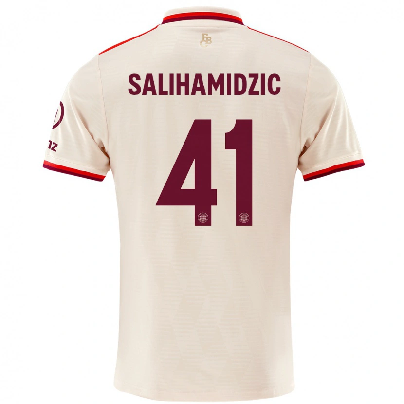 Danxen Mann Nick Salihamidzic #41 Sengetøy Tredje Sett Drakt Trøye 2024/25 Skjorter T-Skjorte
