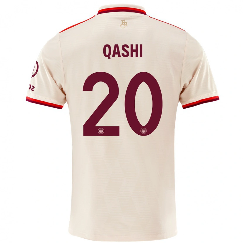 Danxen Mann Yousef Qashi #20 Sengetøy Tredje Sett Drakt Trøye 2024/25 Skjorter T-Skjorte