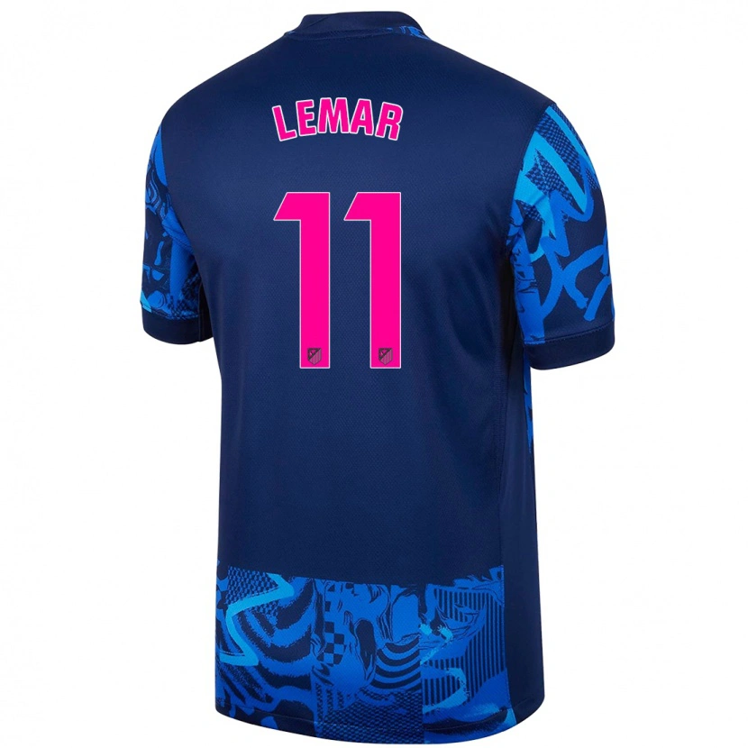 Danxen Mann Thomas Lemar #11 Kongeblå Tredje Sett Drakt Trøye 2024/25 Skjorter T-Skjorte