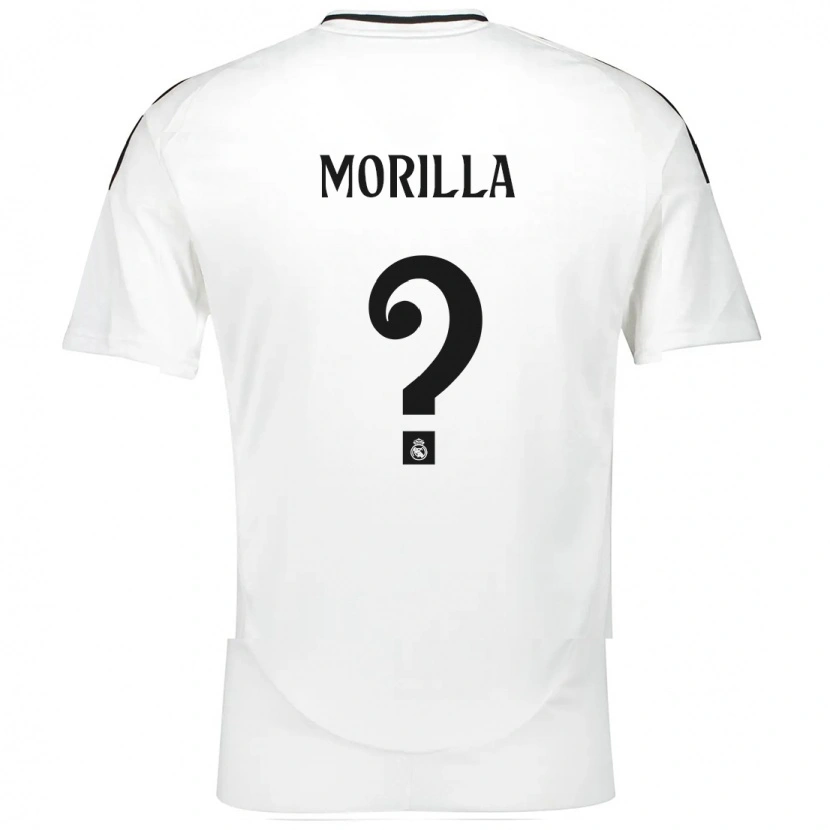 Danxen Dame Jairo Morilla #0 Hvit Hjemmetrøye Drakt Trøye 2024/25 Skjorter T-Skjorte