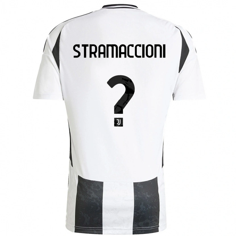 Danxen Dame Diego Stramaccioni #0 Hvit Svart Hjemmetrøye Drakt Trøye 2024/25 Skjorter T-Skjorte