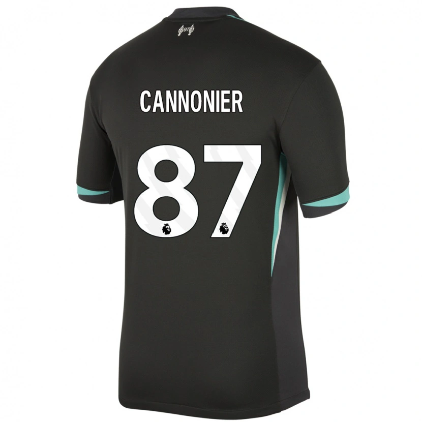 Danxen Dame Oakley Cannonier #87 Svart Antrasitt Hvit Bortetrøye Drakt Trøye 2024/25 Skjorter T-Skjorte