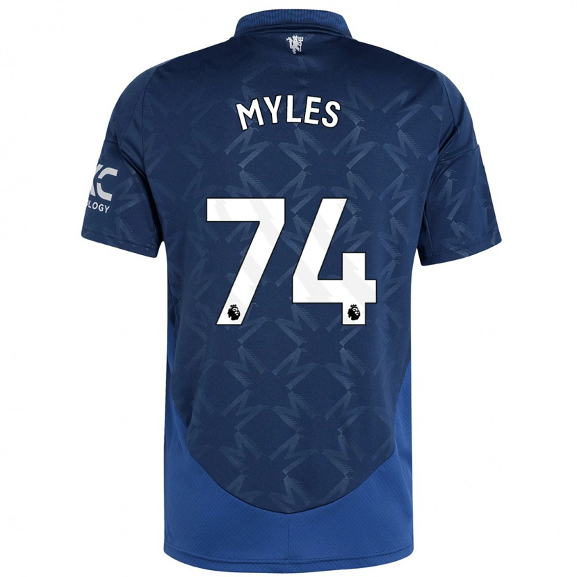 Danxen Dame Tom Myles #74 Indigo Bortetrøye Drakt Trøye 2024/25 Skjorter T-Skjorte