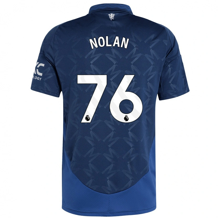 Danxen Dame James Nolan #76 Indigo Bortetrøye Drakt Trøye 2024/25 Skjorter T-Skjorte
