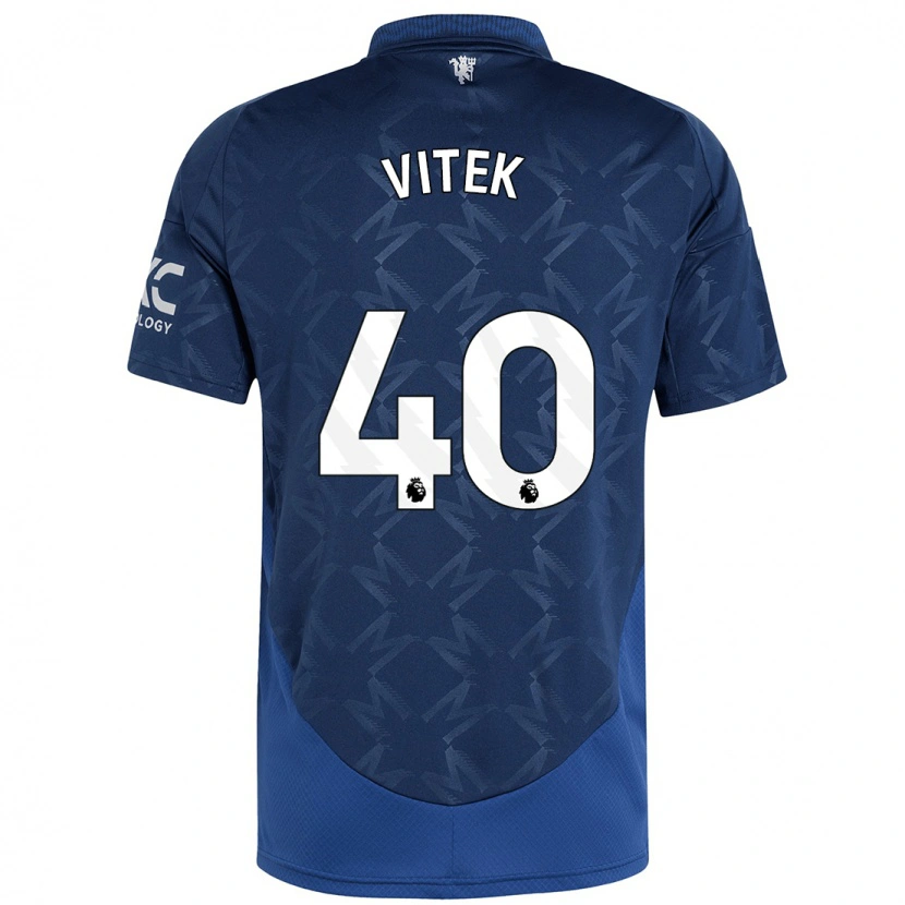 Danxen Dame Radek Vitek #40 Indigo Bortetrøye Drakt Trøye 2024/25 Skjorter T-Skjorte