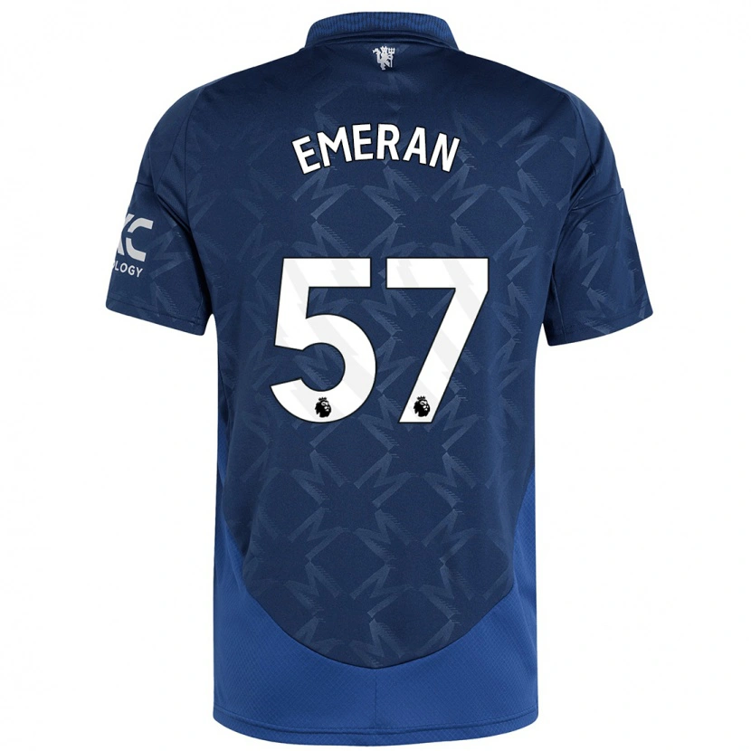 Danxen Dame Noam Emeran #57 Indigo Bortetrøye Drakt Trøye 2024/25 Skjorter T-Skjorte