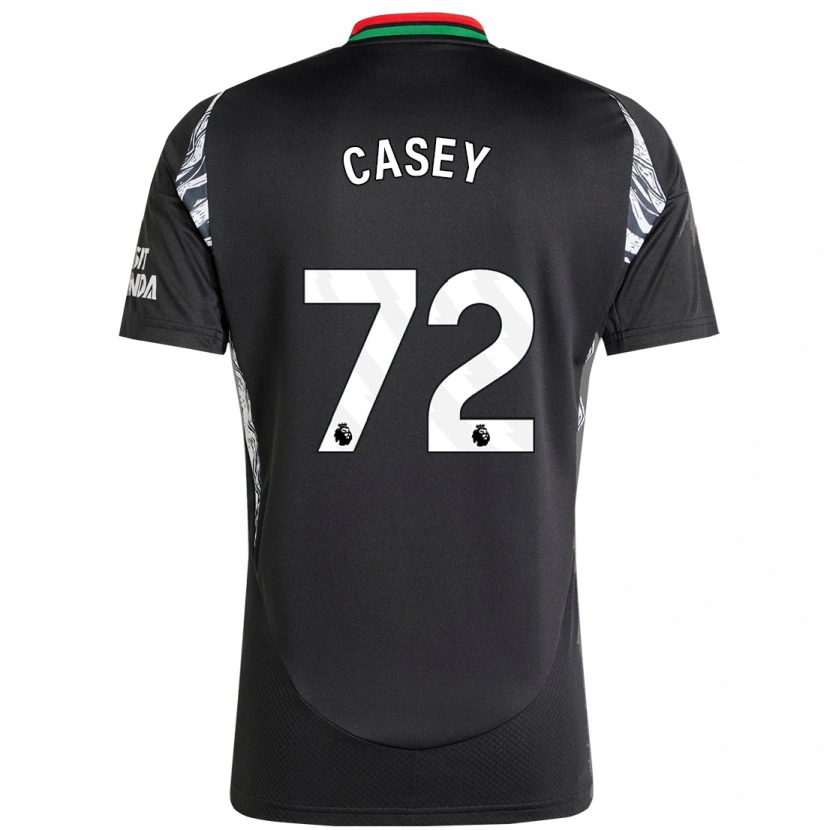 Danxen Dame Dan Casey #72 Svart Bortetrøye Drakt Trøye 2024/25 Skjorter T-Skjorte