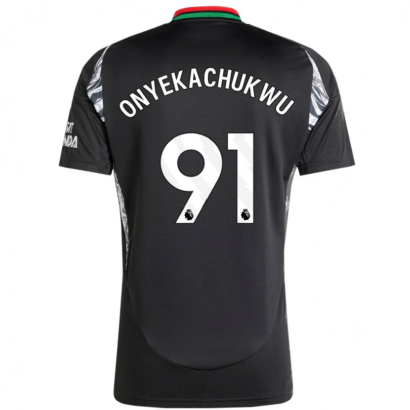 Danxen Dame Samuel Onyekachukwu #91 Svart Bortetrøye Drakt Trøye 2024/25 Skjorter T-Skjorte