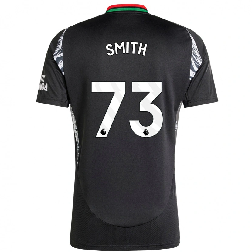 Danxen Dame Tom Smith #73 Svart Bortetrøye Drakt Trøye 2024/25 Skjorter T-Skjorte