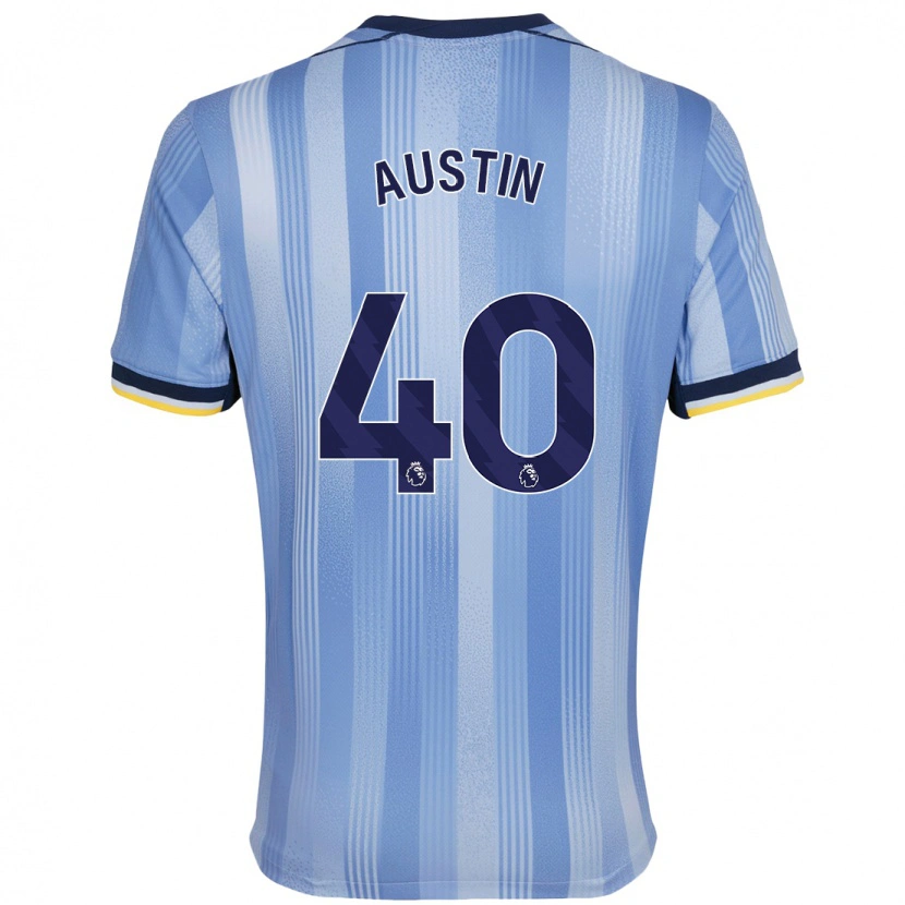Danxen Dame Brandon Austin #40 Lyseblått Bortetrøye Drakt Trøye 2024/25 Skjorter T-Skjorte