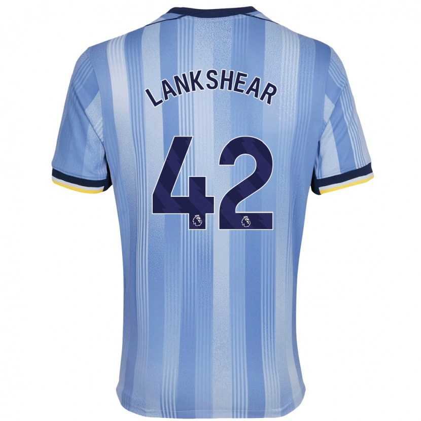 Danxen Dame Will Lankshear #42 Lyseblått Bortetrøye Drakt Trøye 2024/25 Skjorter T-Skjorte