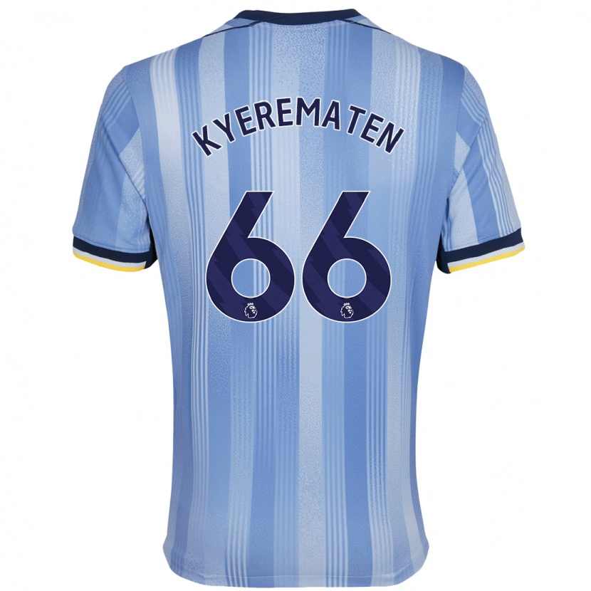 Danxen Dame Rio Kyerematen #66 Lyseblått Bortetrøye Drakt Trøye 2024/25 Skjorter T-Skjorte